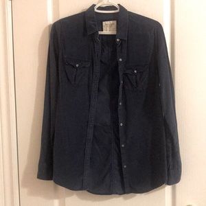 Abercrombie corduroy shirt